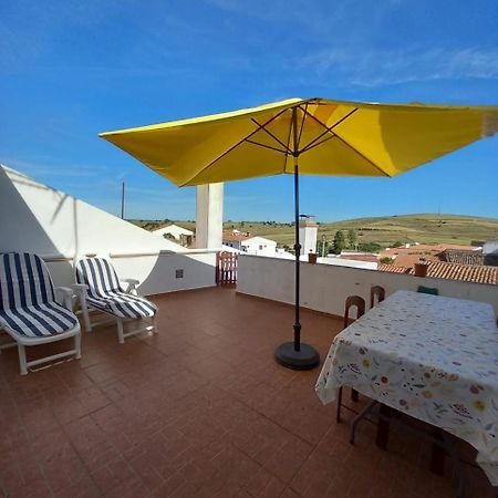 Casa Amarela - Praias Alqueva Povoa de Sao Miguel Bagian luar foto