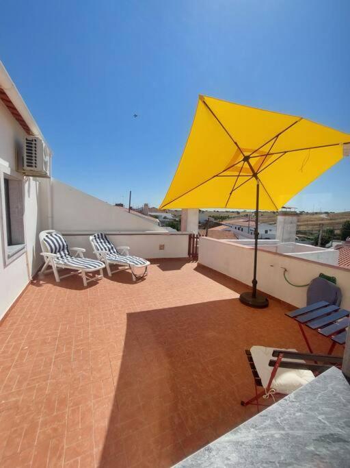 Casa Amarela - Praias Alqueva Povoa de Sao Miguel Bagian luar foto