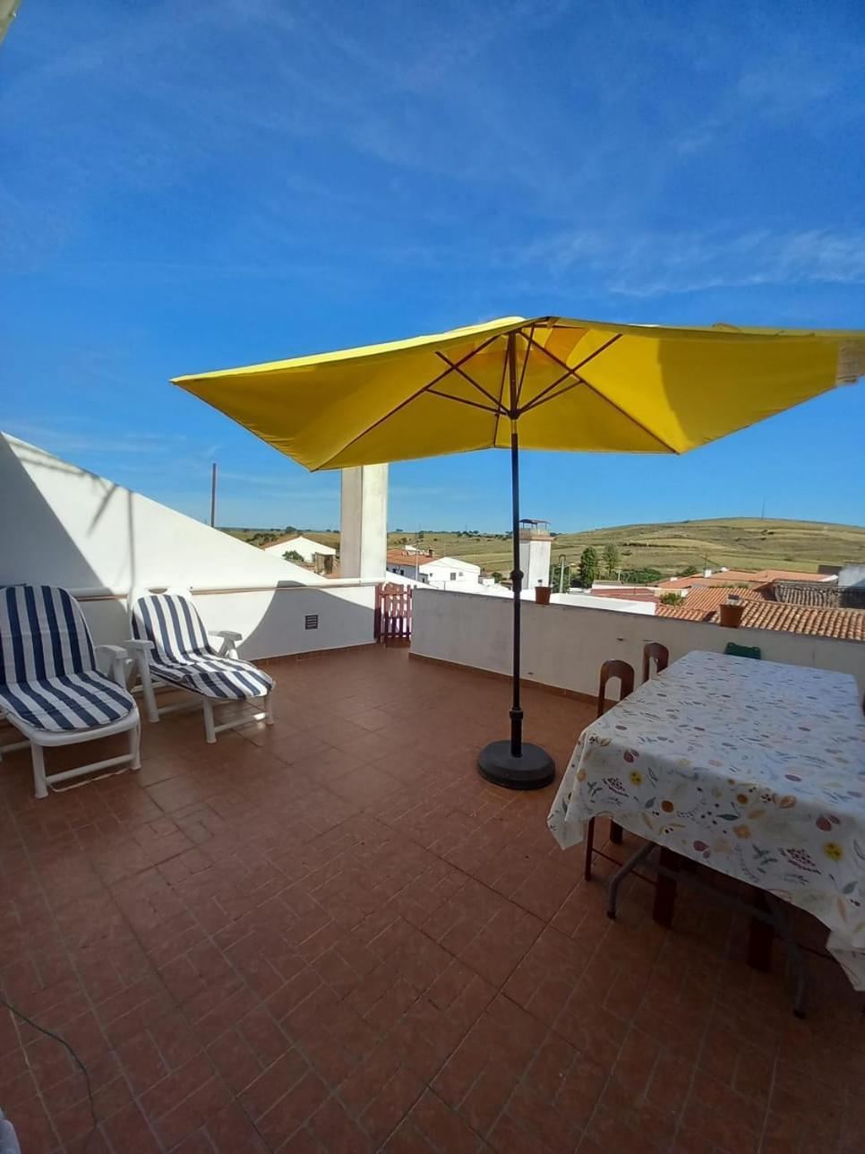 Casa Amarela - Praias Alqueva Povoa de Sao Miguel Bagian luar foto